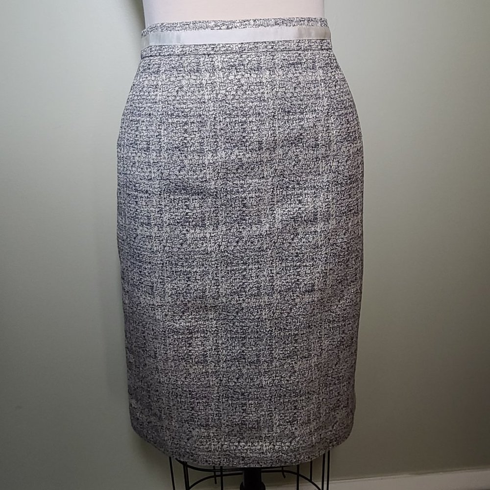 Boden Tweed Pencil Skirt